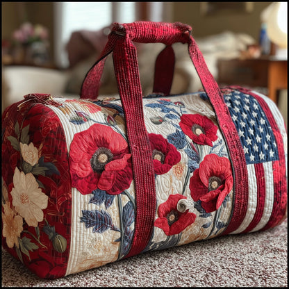Patriotic Bloom Quilted Duffle Bag GFTOHD8529