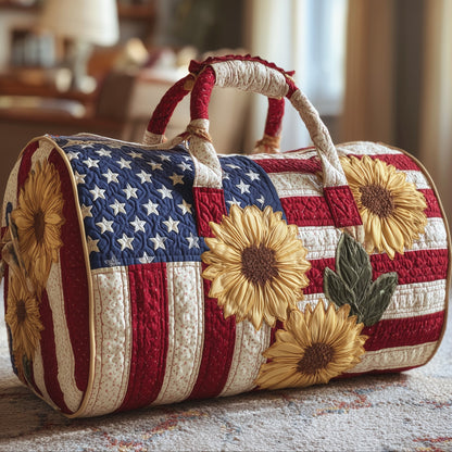 Patriotic Bloom Quilted Duffle Bag GFTOHD8533