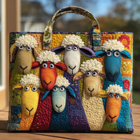 Sheep Serenity Quilted Tote Bag GFTOHD8550