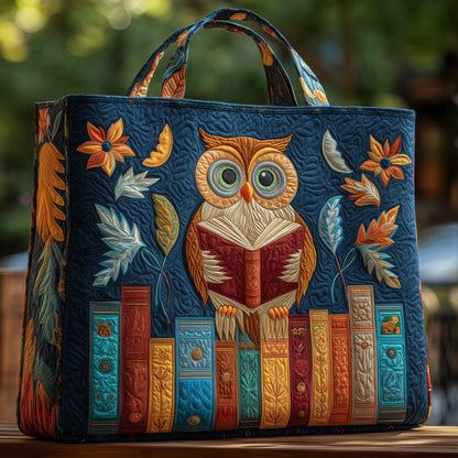 Mystic Owl Quilted Tote Bag GFTOHD8562