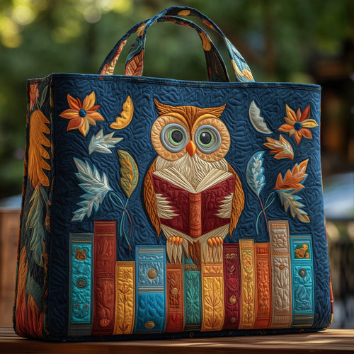 Mystic Owl Quilted Tote Bag GFTOHD8562