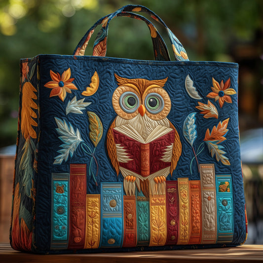 Mystic Owl Quilted Tote Bag GFTOHD8562