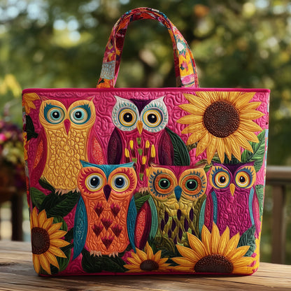Owl Heaven Quilted Tote Bag GFTOHD8563