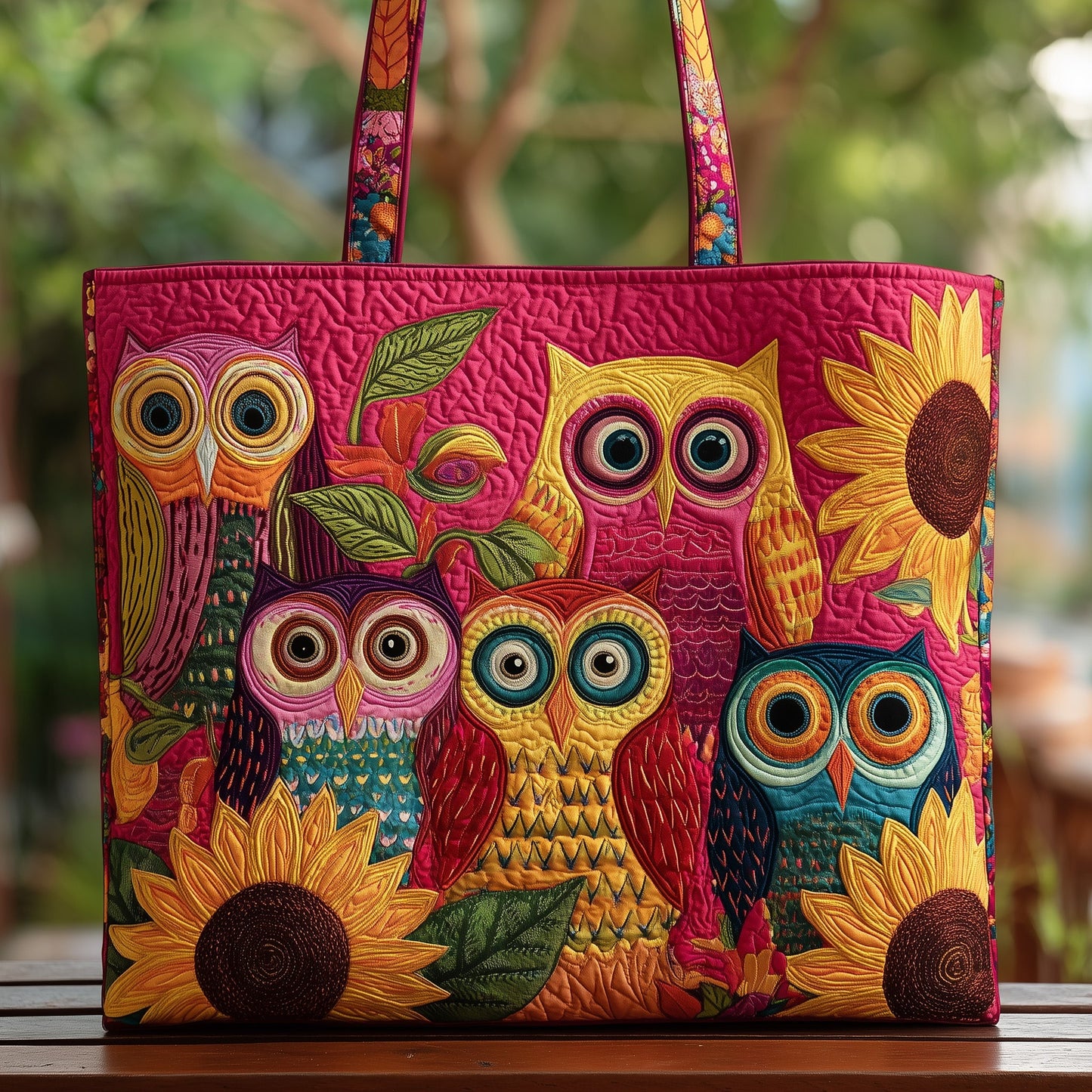 Owl Heaven Quilted Tote Bag GFTOHD8564