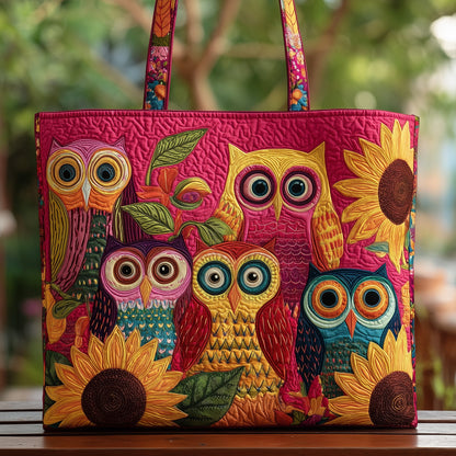 Owl Heaven Quilted Tote Bag GFTOHD8564