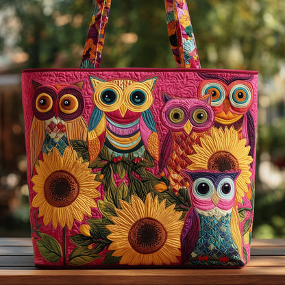 Owl Heaven Quilted Tote Bag GFTOHD8565