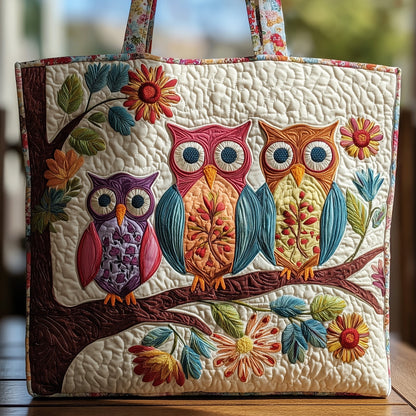 Owl Heaven Quilted Tote Bag GFTOHD8567