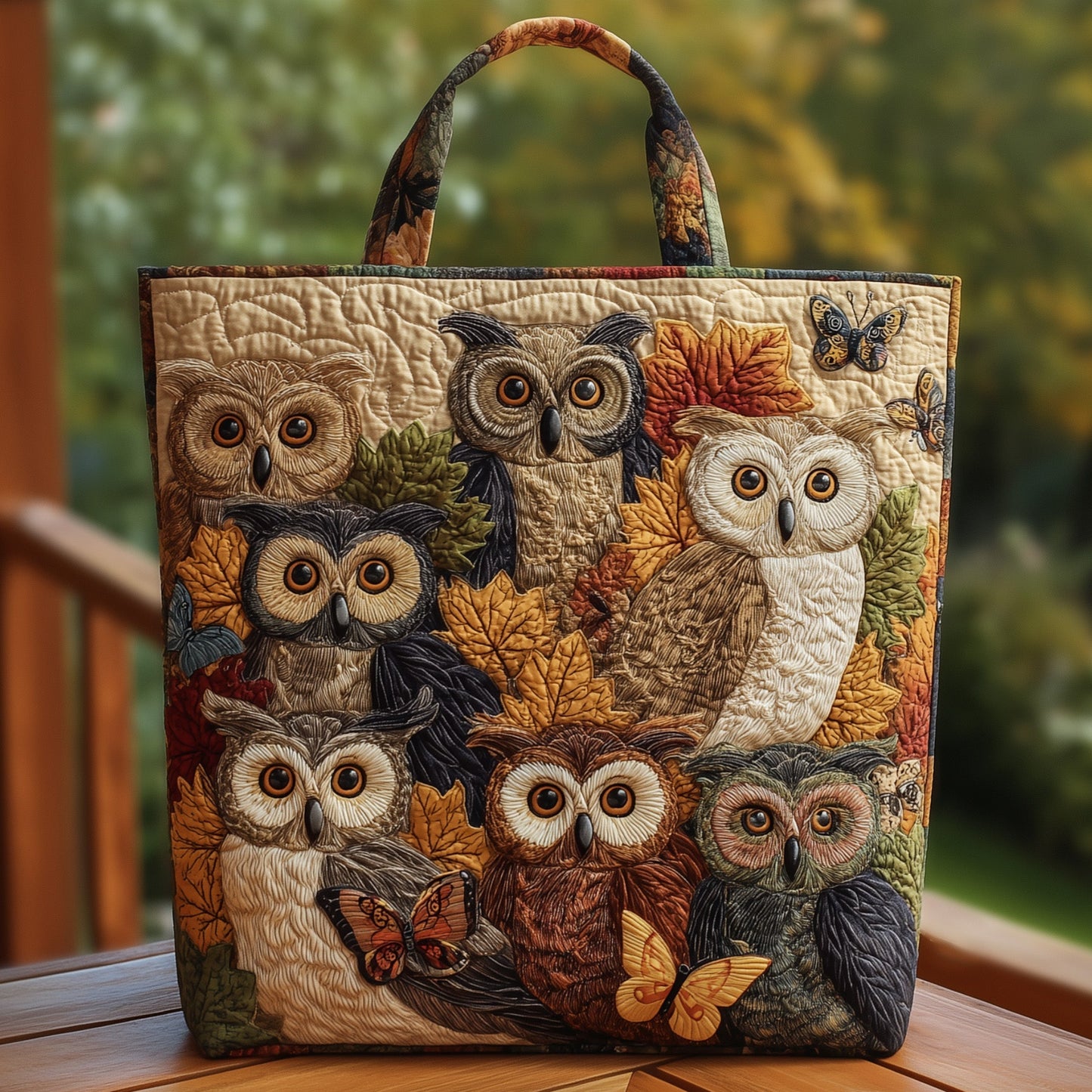 Owl Heaven Quilted Tote Bag GFTOHD8569