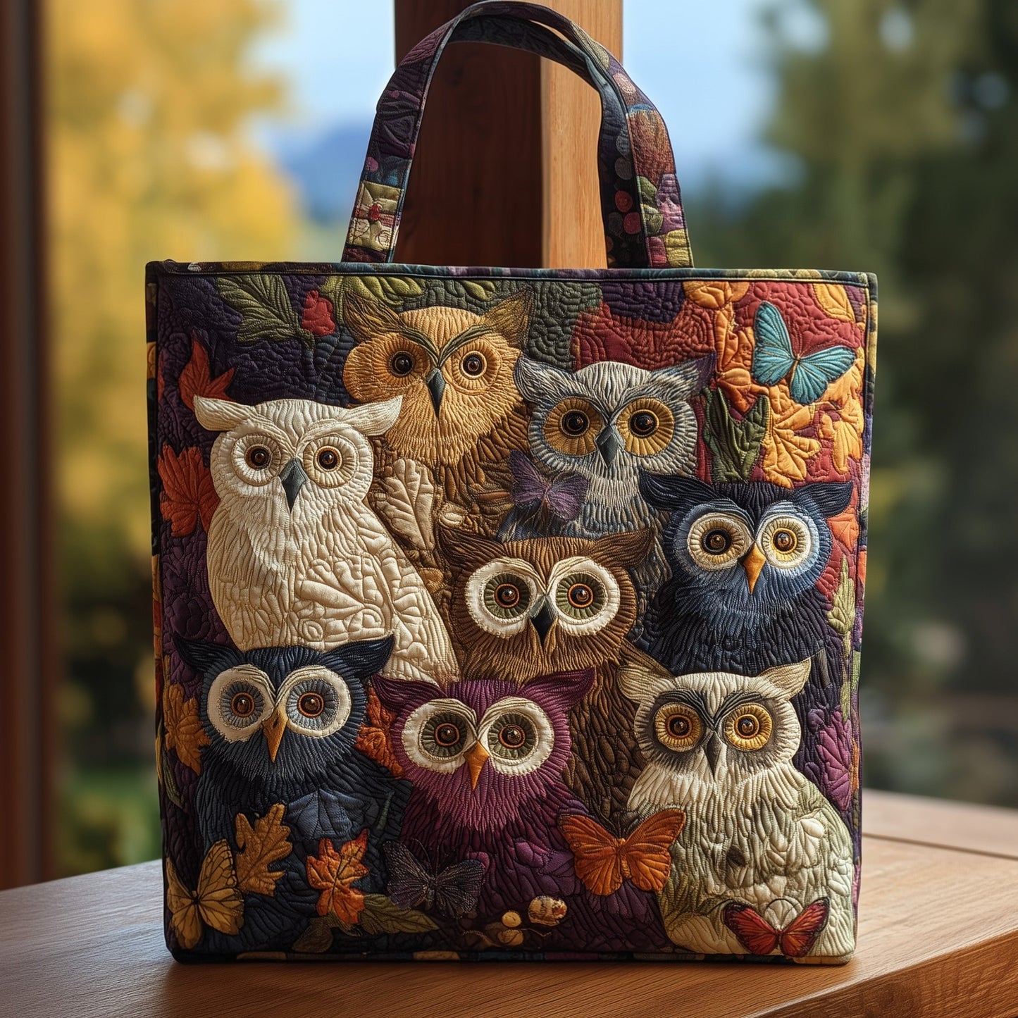 Owl Heaven Quilted Tote Bag GFTOHD8570