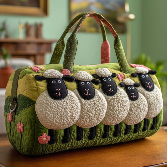 Sheep Serenity Quilted Duffle Bag GFTOHD8572