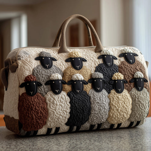 Sheep Serenity Quilted Duffle Bag GFTOHD8575
