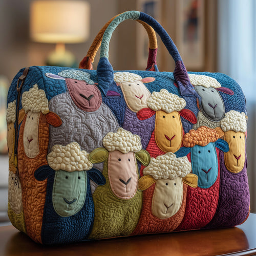 Sheep Serenity Quilted Duffle Bag GFTOHD8576