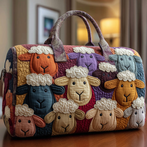 Sheep Serenity Quilted Duffle Bag GFTOHD8577
