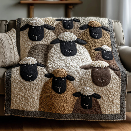 Sheep Serenity Quilted Blanket GFTOHD8720
