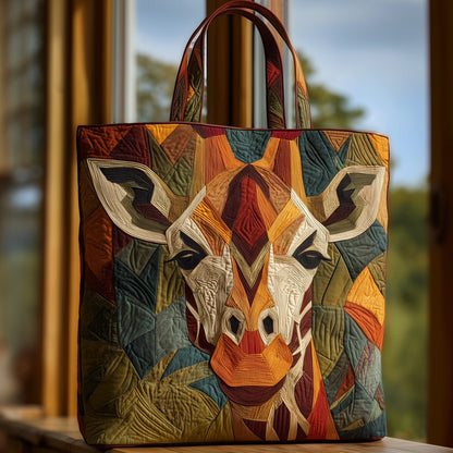 Giraffe Serenity Quilted Tote Bag GFTOHD8931