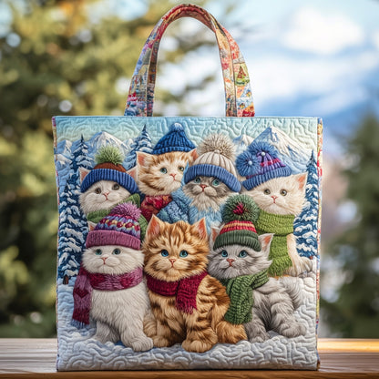 Cat Bliss Quilted Tote Bag GFTOHD9036