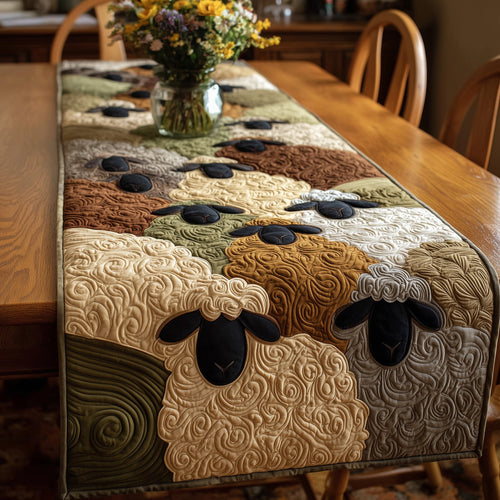 Sheep Heaven Quilted Table Runner GFTOHD9064