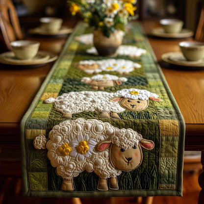 Sheep Heaven Quilted Table Runner GFTOHD9065