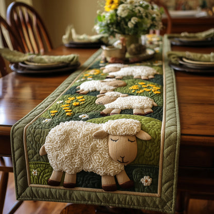Sheep Heaven Quilted Table Runner GFTOHD9066