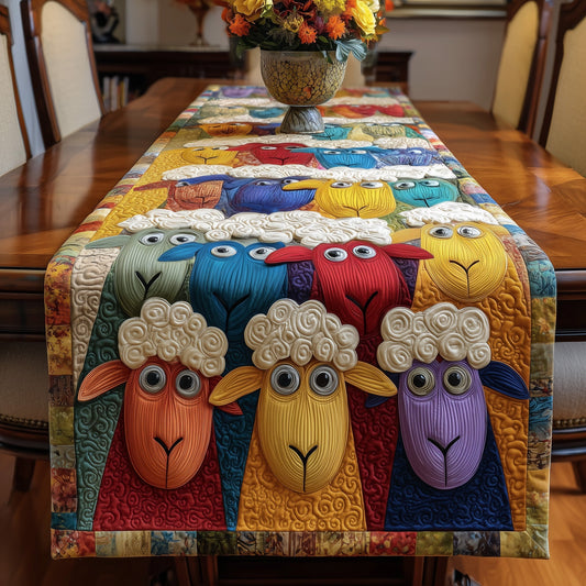 Sheep Heaven Quilted Table Runner GFTOHD9067