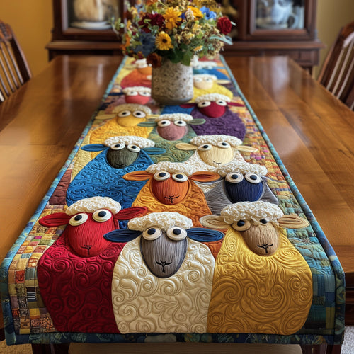 Sheep Heaven Quilted Table Runner GFTOHD9069