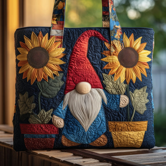 Adorable Gnomes Quilted Tote Bag GFTOHD9093