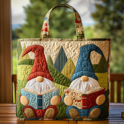 Adorable Gnomes Quilted Tote Bag GFTOHD9098