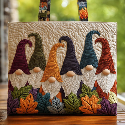 Adorable Gnomes Quilted Tote Bag GFTOHD9100
