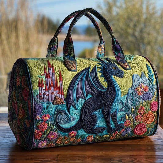 Majestic Dragon Quilted Dufle Bag GFTOHD9152