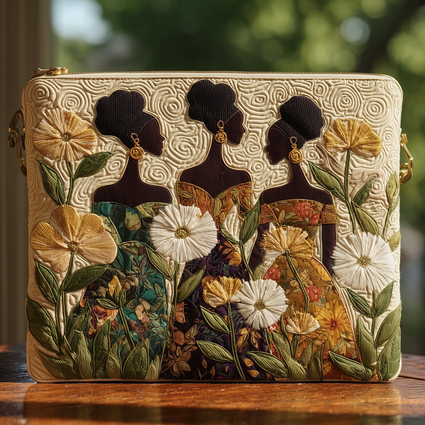 Golden Queen Quilted Purse GFTOHD9184