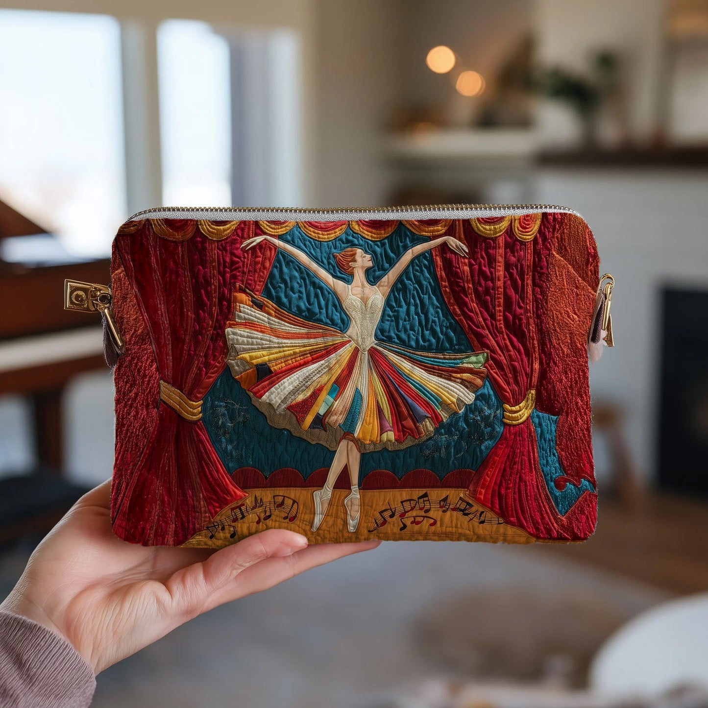 Elegant Ballerina Quilted Purse GFTOHD9191