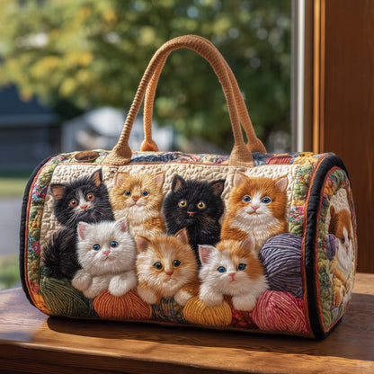 Cat Bliss Quilt Duffle Bag GFTOHD9192