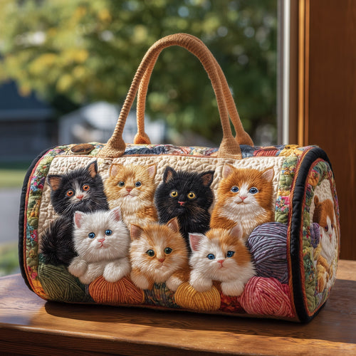 Cat Bliss Quilt Duffle Bag GFTOHD9192