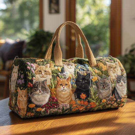 Cat Bliss Quilt Duffle Bag GFTOHD9198
