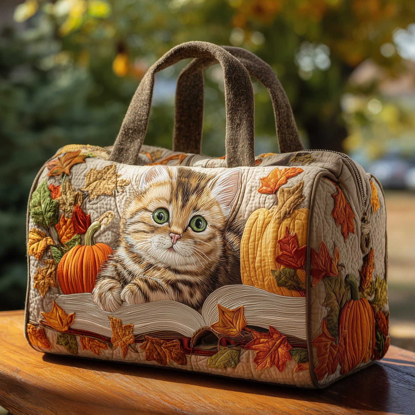 Cat Bliss Quilt Duffle Bag GFTOHD9203