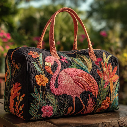 Tropical Flamingo Quilt Duffle Bag GFTOHD9239