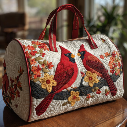 Cardinals in Bloom Quilt Duffle Bag GFTOHD9249
