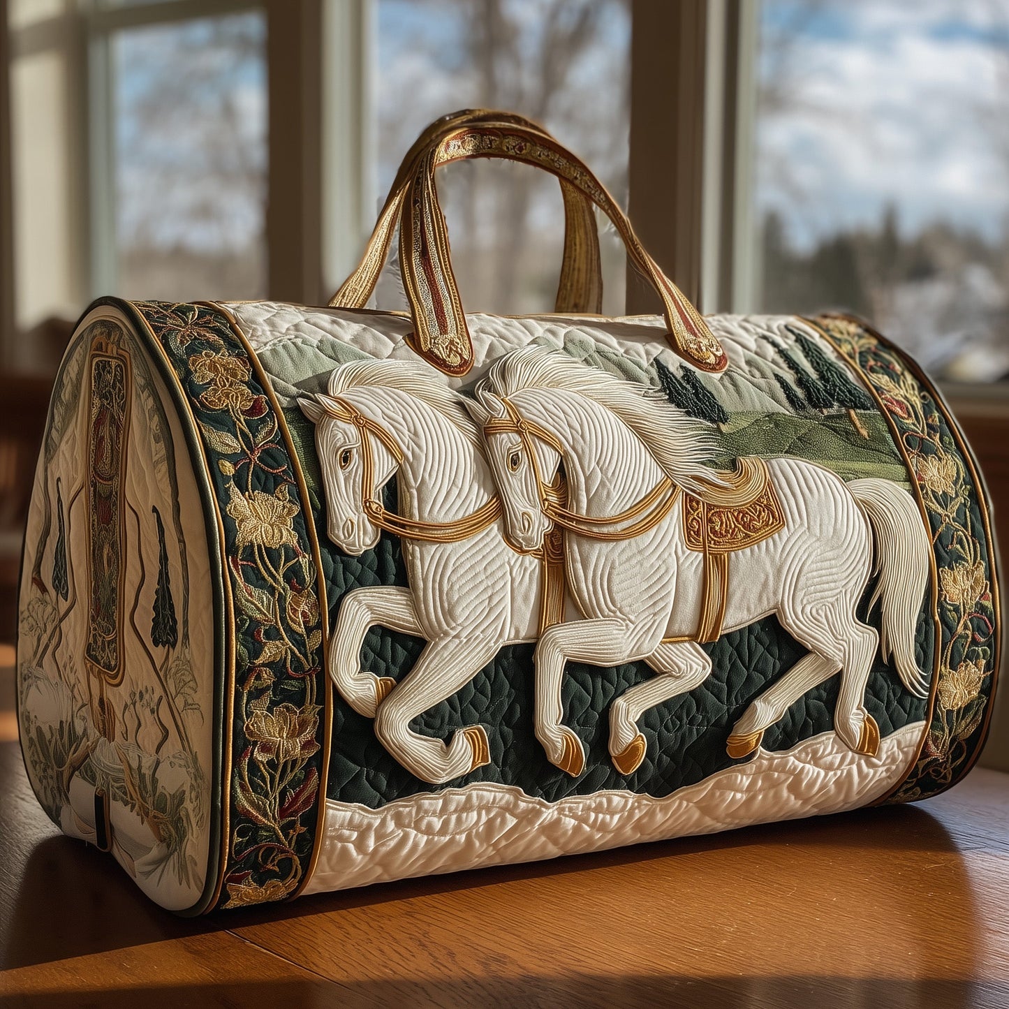 Majestic Horse Quilt Duffle Bag GFTOHD9288