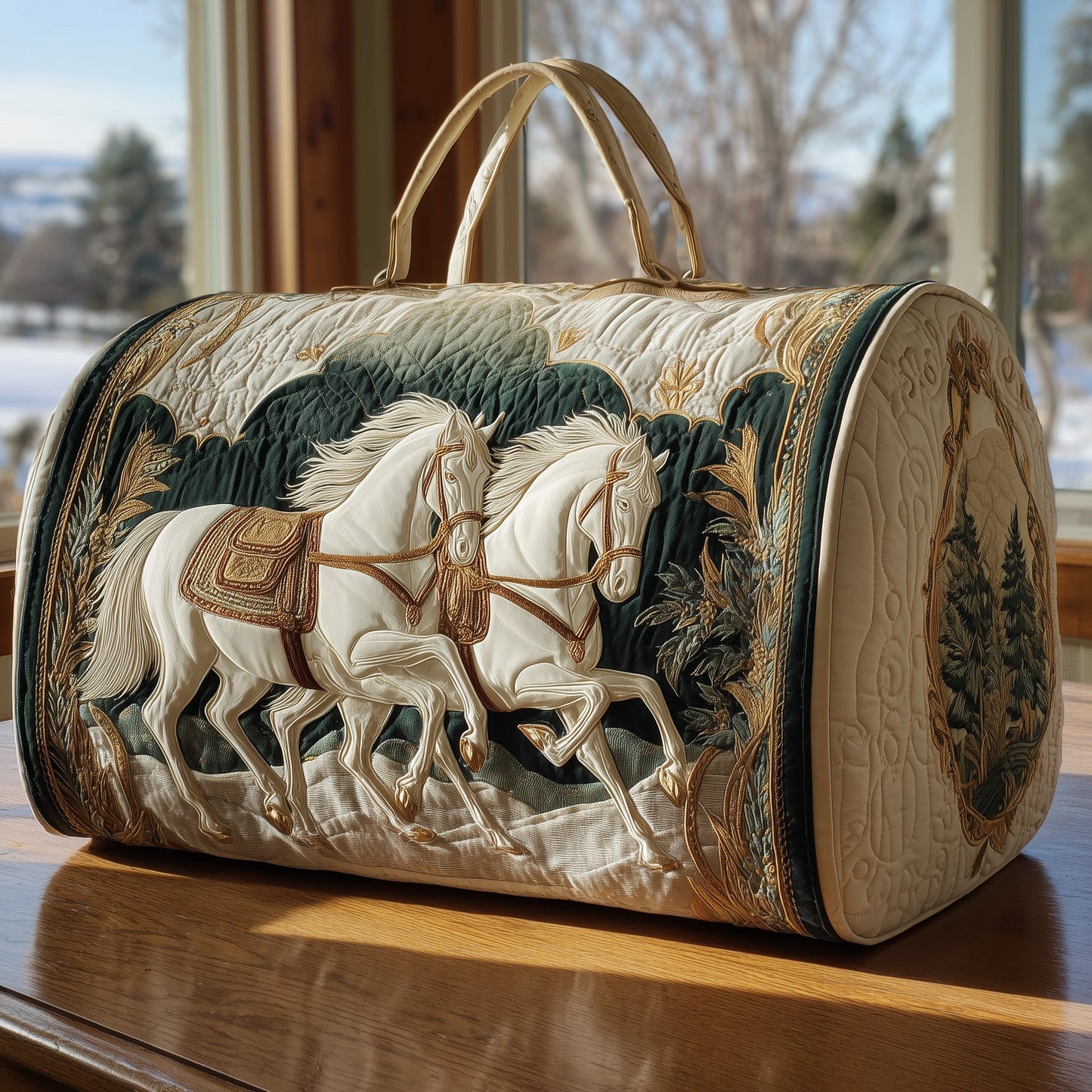 Majestic Horse Quilt Duffle Bag GFTOHD9289