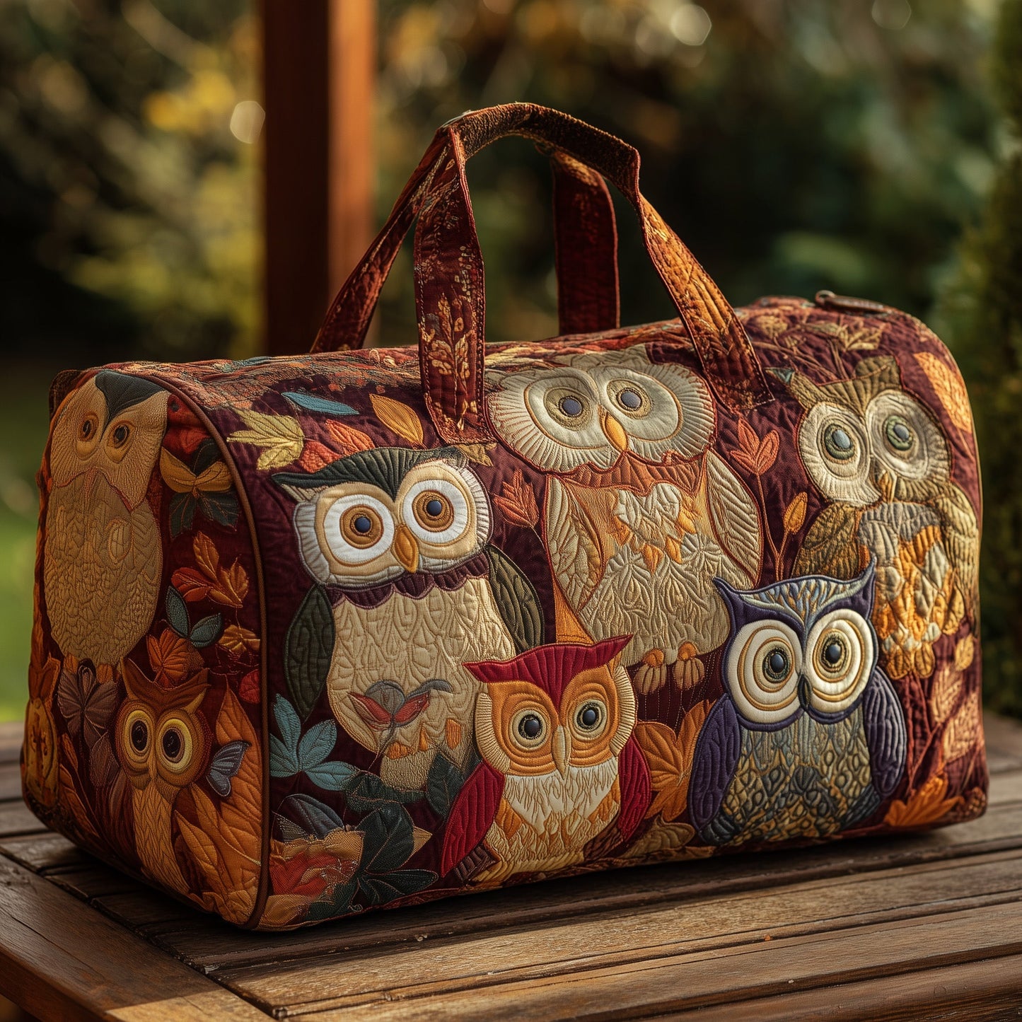 Owl Heaven Quilt Duffle Bag GFTOHD9301