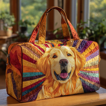 Golden Retriever Quilt Duffle Bag GFTOHD9305
