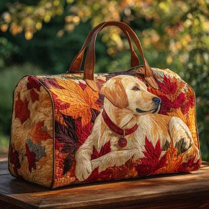 Golden Retriever Quilt Duffle Bag GFTOHD9309