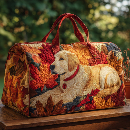 Golden Retriever Quilt Duffle Bag GFTOHD9310