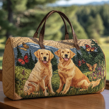 Golden Retriever Quilt Duffle Bag GFTOHD9313