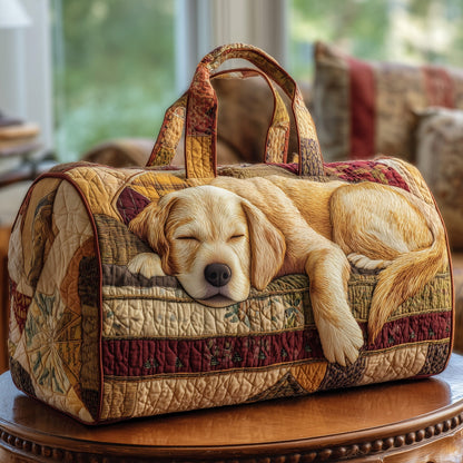 Golden Retriever Quilt Duffle Bag GFTOHD9317
