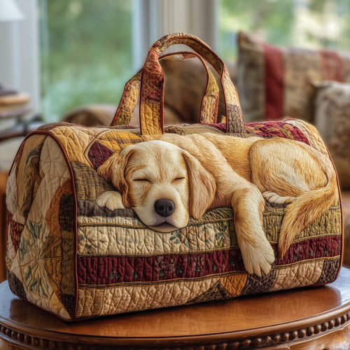 Golden Retriever Quilt Duffle Bag GFTOHD9317