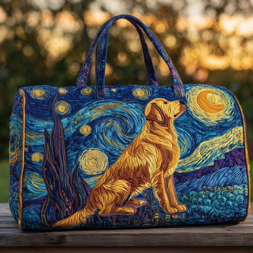 Golden Retriever Quilt Duffle Bag GFTOHD9319