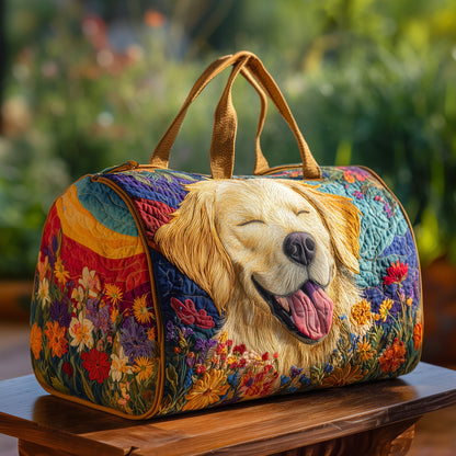 Golden Retriever Quilt Duffle Bag GFTOHD9320