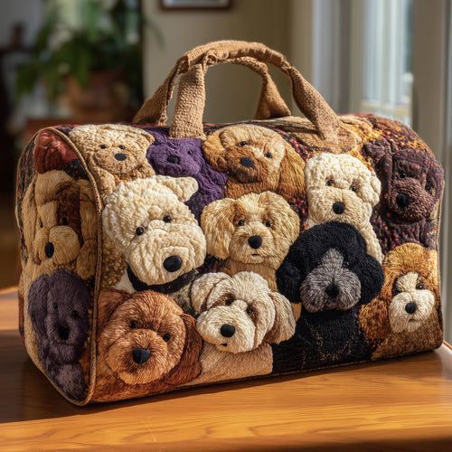 Golden Doodle Quilt Duffle Bag GFTOHD9358