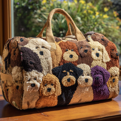 Golden Doodle Quilt Duffle Bag GFTOHD9359